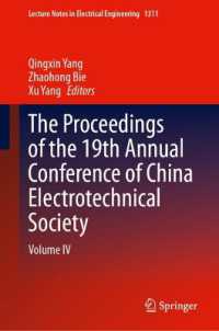 The Proceedings of the 19th Annual Conference of China Electrotechnical Society : Volume IV (Lecture Notes in Electrical Engineering)