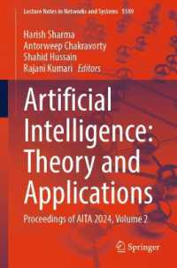 Artificial Intelligence: Theory and Applications : Proceedings of AITA 2024, Volume 2 (Lecture Notes in Networks and Systems)