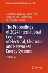 The Proceedings of 2024 International Conference of Electrical, Electronic and Networked Energy Systems : Volume VI (Lecture Notes in Electrical Engineering)