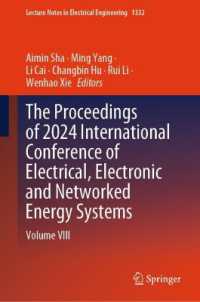 The Proceedings of 2024 International Conference of Electrical, Electronic and Networked Energy Systems : Volume VIII (Lecture Notes in Electrical Engineering)