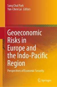 Geoeconomic Risks in Europe and the Indo-Pacific Region : Perspectives of Economic Security