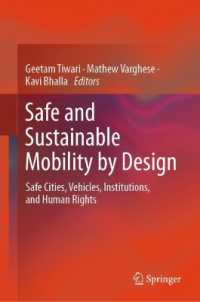 Safe and Sustainable Mobility by Design : Safe Cities, Vehicles, Institutions, and Human Rights