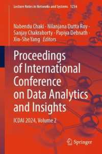 Proceedings of International Conference on Data Analytics and Insights : ICDAI 2024, Volume 2 (Lecture Notes in Networks and Systems)