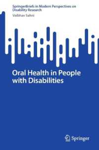 Oral Health in People with Disabilities (Springerbriefs in Modern Perspectives on Disability Research)