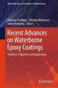 Recent Advances on Waterborne Epoxy Coatings : Synthesis, Properties and Applications (Materials Horizons: From Nature to Nanomaterials)