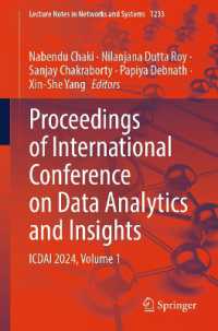 Proceedings of International Conference on Data Analytics and Insights : ICDAI 2024, Volume 1 (Lecture Notes in Networks and Systems)