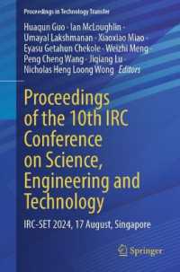 Proceedings of the 10th IRC Conference on Science, Engineering and Technology : IRC-SET 2024, 17 August, Singapore (Proceedings in Technology Transfer)