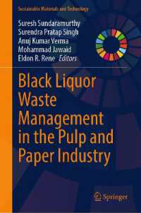 Black Liquor Waste Management in the Pulp and Paper Industry (Sustainable Materials and Technology)