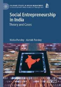 Social Entrepreneurship in India : Theory and Cases (Palgrave Studies in Indian Management)