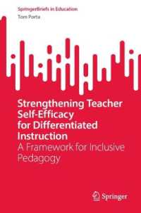 Strengthening Teacher Self-Efficacy for Differentiated Instruction : A Framework for Inclusive Pedagogy (Springerbriefs in Education)