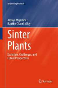 Sinter Plants : Evolution, Challenges, and Future Perspectives (Engineering Materials)