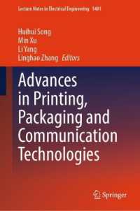 Advances in Printing, Packaging and Communication Technologies (Lecture Notes in Electrical Engineering)