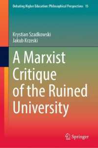 A Marxist Critique of the Ruined University (Debating Higher Education: Philosophical Perspectives)