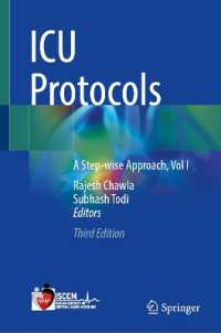 ICU Protocols : A Step-wise Approach, Vol I （3RD）