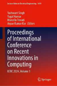 Proceedings of International Conference on Recent Innovations in Computing : ICRIC 2024, Volume 1 (Lecture Notes in Electrical Engineering)