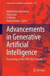 Advancements in Generative Artificial Intelligence : Proceedings of 4th ETBS 2024, Volume 1 (Lecture Notes in Networks and Systems)