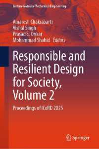 Responsible and Resilient Design for Society, Volume 2 : Proceedings of ICoRD 2025 (Lecture Notes in Mechanical Engineering)