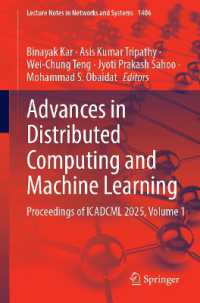 Advances in Distributed Computing and Machine Learning : Proceedings of ICADCML 2025, Volume 1 (Lecture Notes in Networks and Systems)
