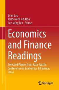 Economics and Finance Readings : Selected Papers from Asia-Pacific Conference on Economics & Finance, 2024
