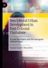 Neo-Liberal Urban Development in Post-Colonial Zimbabwe : Private Developers and the Emergence of Ruwa Town