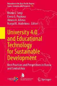University 4.0 and Educational Technology for Sustainable Development : Best Practices and Perspectives in Russia and Central Asia (Education in the Asia-pacific Region: Issues, Concerns and Prospects)