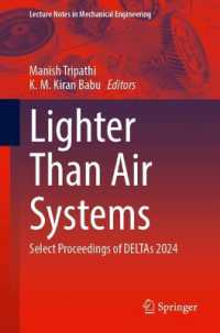 Lighter than Air Systems : Select Proceedings of DELTAs 2024 (Lecture Notes in Mechanical Engineering)