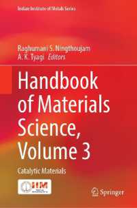 Handbook of Materials Science, Volume 3 : Catalytic Materials (Indian Institute of Metals Series)