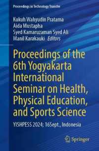 Proceedings of the 6th Yogyakarta International Seminar on Health, Physical Education, and Sports Science : YISHPESS 2024; 16Sept., Indonesia (Proceedings in Technology Transfer)