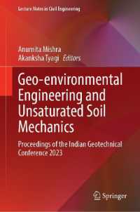 Geo-environmental Engineering and Unsaturated Soil Mechanics : Proceedings of the Indian Geotechnical Conference 2023 (Lecture Notes in Civil Engineering)