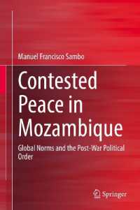 Contested Peace in Mozambique : Global Norms and the Post-War Political Order