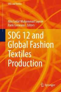 SDG 12 and Global Fashion Textiles Production (Sdgs and Textiles)