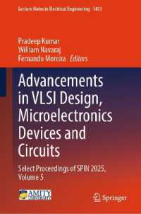 Advancements in VLSI Design, Microelectronics Devices and Circuits : Select Proceedings of SPIN 2025, Volume 5 (Lecture Notes in Electrical Engineering)