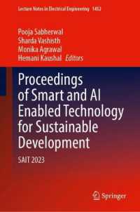 Proceedings of Smart and AI Enabled Technology for Sustainable Development : SAIT 2023 (Lecture Notes in Electrical Engineering)