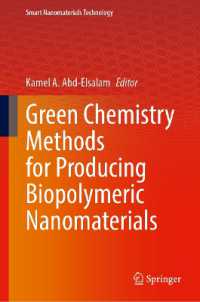 Green Chemistry Methods for Producing Biopolymeric Nanomaterials (Smart Nanomaterials Technology)