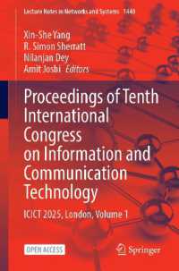 Proceedings of Tenth International Congress on Information and Communication Technology : ICICT 2025, London, Volume 1 (Lecture Notes in Networks and Systems)