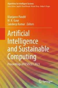 Artificial Intelligence and Sustainable Computing : Proceedings of ICSISCET 2023 (Algorithms for Intelligent Systems)