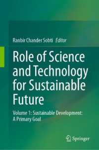 Role of Science and Technology for Sustainable Future : Volume 1: Sustainable Development: a Primary Goal