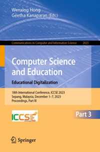 Computer Science and Education. Educational Digitalization : 18th International Conference, ICCSE 2023, Sepang, Malaysia, December 1-7, 2023, Proceedings, Part III (Communications in Computer and Information Science)