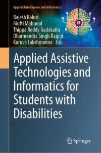 Applied Assistive Technologies and Informatics for Students with Disabilities (Applied Intelligence and Informatics)