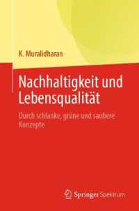 Nachhaltigkeit und Lebensqualität : Durch schlanke, grüne und saubere Konzepte