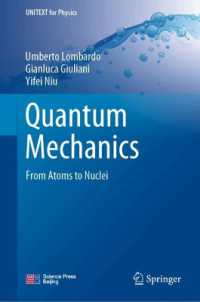 Quantum Mechanics : From Atoms to Nuclei (Unitext for Physics)