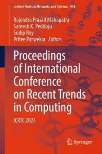 Proceedings of International Conference on Recent Trends in Computing : ICRTC 2023 (Lecture Notes in Networks and Systems)