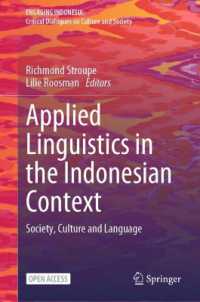Applied Linguistics in the Indonesian Context : Society, Culture and Language (Engaging Indonesia)