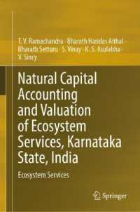 Natural Capital Accounting and Valuation of Ecosystem Services, Karnataka State, India : Ecosystem Services