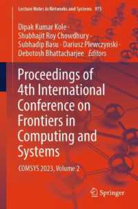 Proceedings of 4th International Conference on Frontiers in Computing and Systems : COMSYS 2023, Volume 2 (Lecture Notes in Networks and Systems)