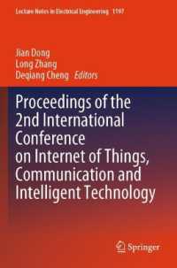 Proceedings of the 2nd International Conference on Internet of Things, Communication and Intelligent Technology (Lecture Notes in Electrical Engineering)