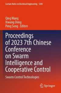 Proceedings of 2023 7th Chinese Conference on Swarm Intelligence and Cooperative Control : Swarm Control Technologies (Lecture Notes in Electrical Engineering)