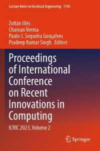 Proceedings of International Conference on Recent Innovations in Computing : ICRIC 2023, Volume 2 (Lecture Notes in Electrical Engineering)