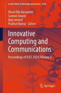 Innovative Computing and Communications : Proceedings of ICICC 2024, Volume 4 (Lecture Notes in Networks and Systems)