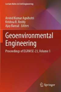 Geoenvironmental Engineering : Proceedings of EGRWSE-23, Volume 1 (Lecture Notes in Civil Engineering)